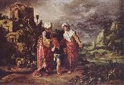Pieter Lastman Abschied Hagars oil painting reproduction